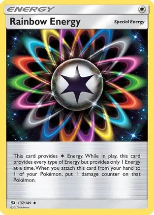 Rainbow Energy (137/149) [Sun & Moon: Base Set] Pokémon