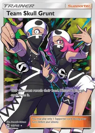 Team Skull Grunt (149/149) [Sun & Moon: Base Set] Pokémon