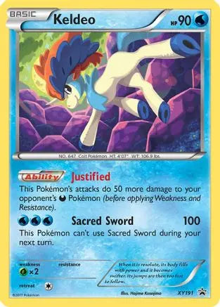 Keldeo (XY191) [XY: Black Star Promos] Pokémon