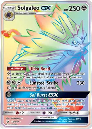 Solgaleo GX (155/149) [Sun & Moon: Base Set] Pokémon