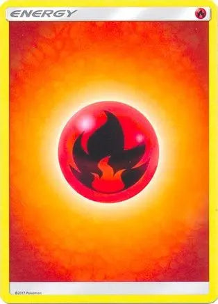 Fire Energy [Sun & Moon: Base Set] Pokémon