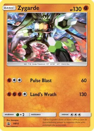 Zygarde (SM15) [Sun & Moon: Black Star Promos] Pokémon
