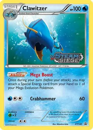 Clawitzer (XY146) [XY: Black Star Promos] Pokémon
