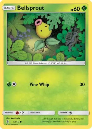 Bellsprout (1/145) [Sun & Moon: Guardians Rising] Pokémon