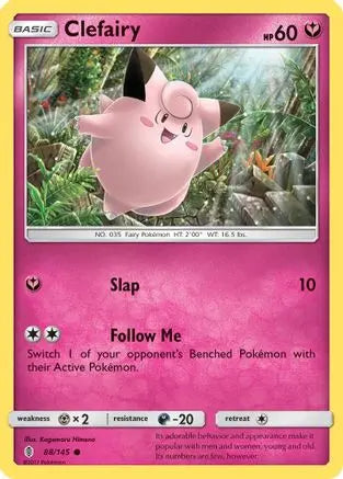 Clefairy (88/145) [Sun & Moon: Guardians Rising] Pokémon
