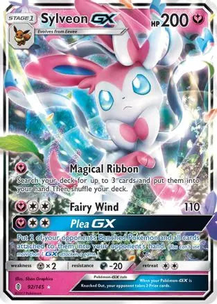 Sylveon GX (92/145) [Sun & Moon: Guardians Rising] Pokémon