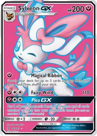 Sylveon GX (140/145) [Sun & Moon: Guardians Rising] Pokémon