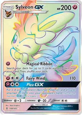 Sylveon GX (158/145) [Sun & Moon: Guardians Rising] Pokémon