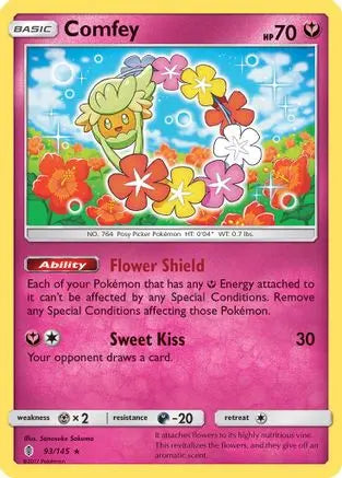 Comfey (93/145) [Sun & Moon: Guardians Rising] Pokémon