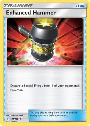 Enhanced Hammer (124/145) [Sun & Moon: Guardians Rising] Pokémon