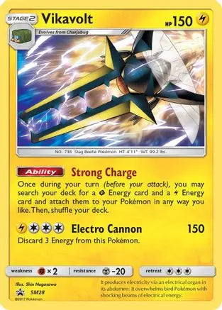 Vikavolt (SM28) [Sun & Moon: Black Star Promos] Pokémon