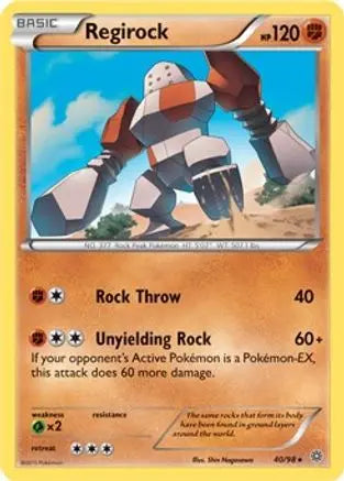 Regirock (40/98) (Theme Deck Exclusive) [XY: Ancient Origins] Pokémon