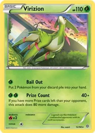 Virizion (12/98) [XY: Ancient Origins] Pokémon