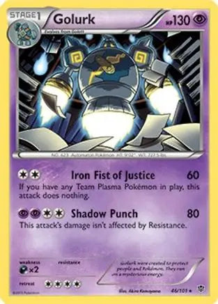 Golurk (46/101) (Theme Deck Exclusive) [Black & White: Plasma Blast] Pokémon