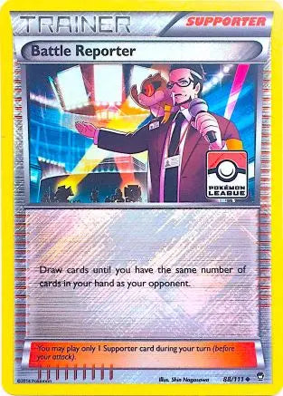 Battle Reporter (88/111) (League Promo) [XY: Furious Fists] Pokémon
