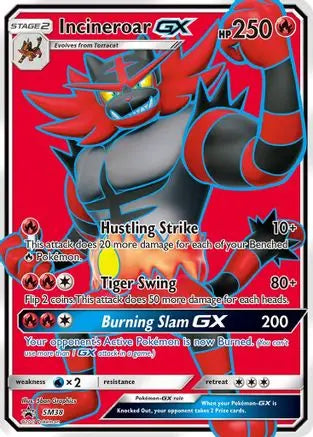 Incineroar GX (SM38) [Sun & Moon: Black Star Promos] Pokémon