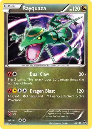 Rayquaza (XY141) [XY: Black Star Promos] Pokémon