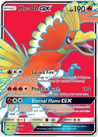 Ho-Oh GX (131/147) [Sun & Moon: Burning Shadows] Pokémon