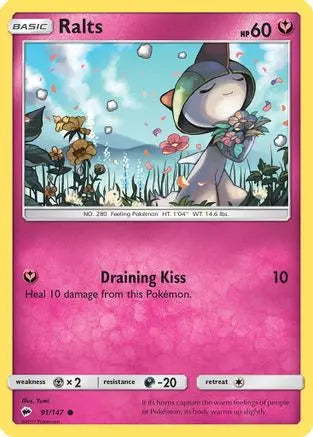 Ralts (91/147) [Sun & Moon: Burning Shadows] Pokémon