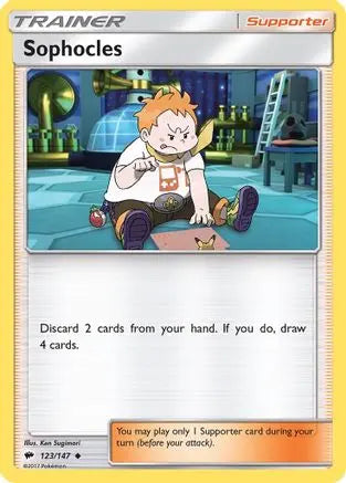 Sophocles (123/147) [Sun & Moon: Burning Shadows] Pokémon
