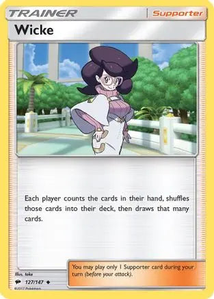 Wicke (127/147) [Sun & Moon: Burning Shadows] Pokémon