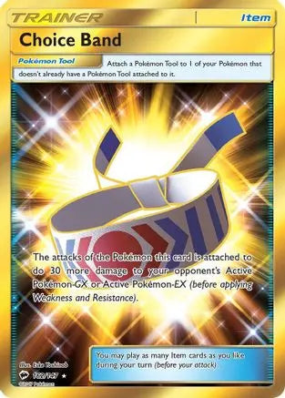 Choice Band (162/147) [Sun & Moon: Burning Shadows] Pokémon