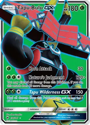 Tapu Bulu GX (130/147) [Sun & Moon: Burning Shadows] Pokémon