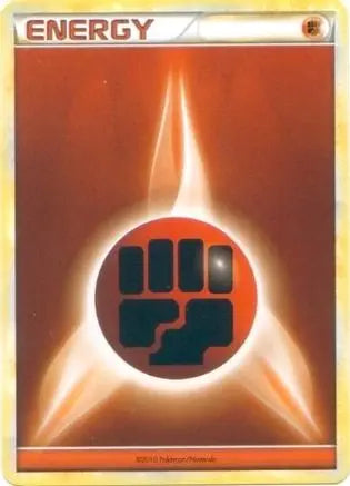 Fighting Energy (2010 Unnumbered HGSS Style Non Holo) [League & Championship Cards] Pokémon
