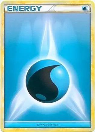 Water Energy (2010 Unnumbered HGSS Style Non Holo) [League & Championship Cards] Pokémon