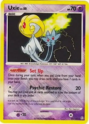 Uxie (43/146) (League Promo) [Diamond & Pearl: Legends Awakened] Pokémon