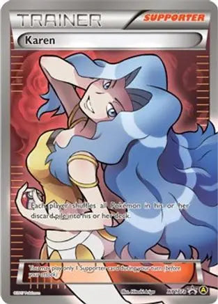 Karen (XY177a) [Alternate Art Promos] Pokémon