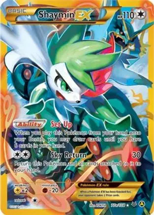 Shaymin EX (77a/108) [Alternate Art Promos] Pokémon