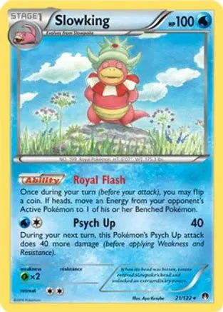 Slowking (21/122) (Cosmos Holo) [XY: BREAKpoint] Pokémon