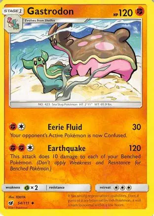 Gastrodon (54/111) [Sun & Moon: Crimson Invasion] Pokémon