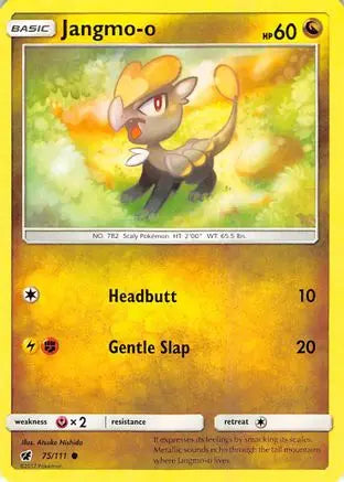 Jangmo-o (75/111) [Sun & Moon: Crimson Invasion] Pokémon