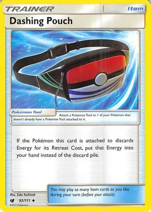 Dashing Pouch (92/111) [Sun & Moon: Crimson Invasion] Pokémon