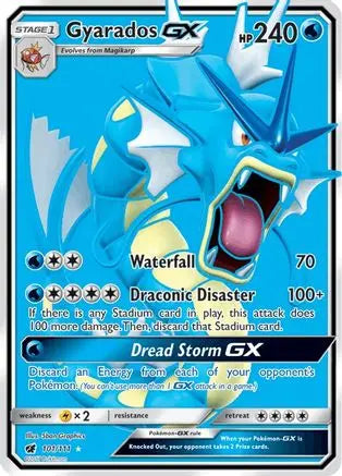 Gyarados GX (101/111) [Sun & Moon: Crimson Invasion] Pokémon