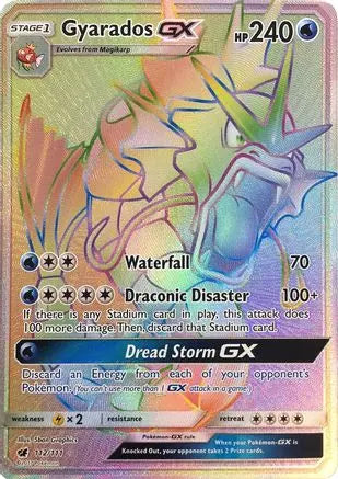 Gyarados GX (112/111) [Sun & Moon: Crimson Invasion] Pokémon
