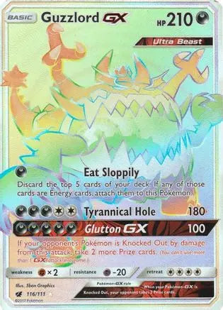Guzzlord GX (116/111) [Sun & Moon: Crimson Invasion] Pokémon