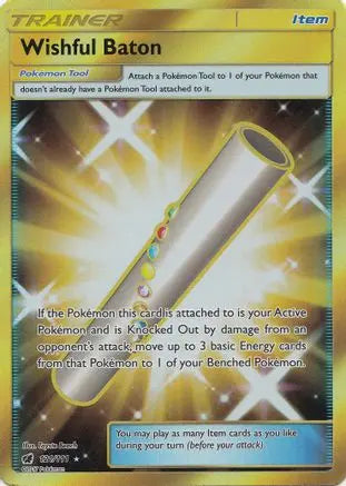 Wishful Baton (121/111) [Sun & Moon: Crimson Invasion] Pokémon