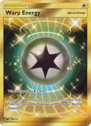 Warp Energy (123/111) [Sun & Moon: Crimson Invasion] Pokémon