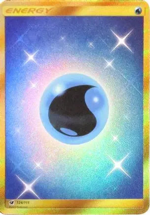 Water Energy (124/111) [Sun & Moon: Crimson Invasion] Pokémon