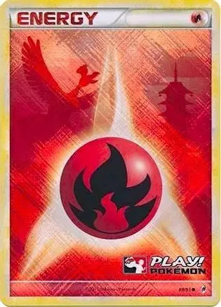 Fire Energy (89/95) (Play Pokemon Promo) [HeartGold & SoulSilver: Call of Legends] Pokémon