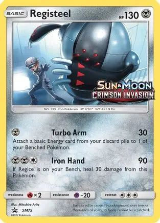 Registeel (SM75) [Sun & Moon: Black Star Promos] Pokémon