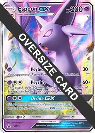 Espeon GX (SM35) (Jumbo Card) [Sun & Moon: Black Star Promos] Pokémon