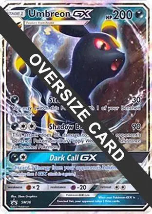 Umbreon GX (SM36) (Jumbo Card) [Sun & Moon: Black Star Promos] Pokémon