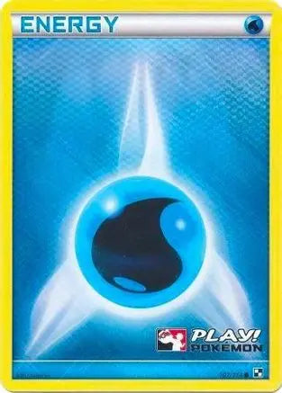 Water Energy (107/114) (Play Pokemon Promo) [Black & White: Base Set] Pokémon