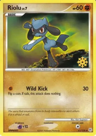 Riolu (61/130) [Countdown Calendar Promos] Pokémon