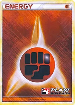 Fighting Energy (2010 Play Pokemon Promo) [League & Championship Cards] Pokémon
