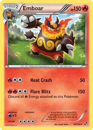Emboar (19/114) [Black & White: Base Set] Pokémon